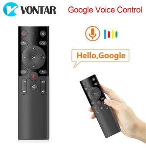 H17 Voice Pilot Control 24G Bezprzewodowy mysz powietrza z IR Edukacyjną mikrofonem mikrofonem dla Android TV Box H96 Max x96 x4 Plus598K8301203