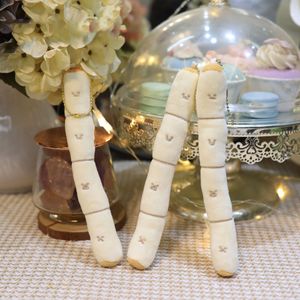 Creative and cute expression folding ear root sugarcane plush toy doll keychain grabbing doll machine pendant