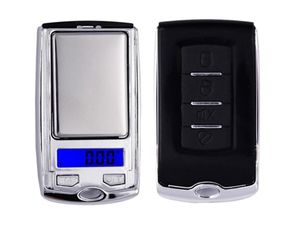 Chave do carro Design 200g x 001g Mini eletrônico de jóias digitais Balance Balance Pocket Gram LCD Display5881760