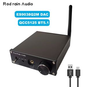 Audio Rain Rain Rain ES9038Q2M DAC QCC5125 Bluetooth 5.1 APTXHD LDAC APTXADAPtive DECODER AUDIO AUDIO DAC