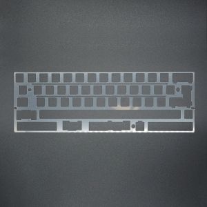 プリンターキーボックス60％レイアウトPCポジショニングプレートポリカーボネートキーボードプレートGH60 DZ60 PCBサポートスプリットスペースバー