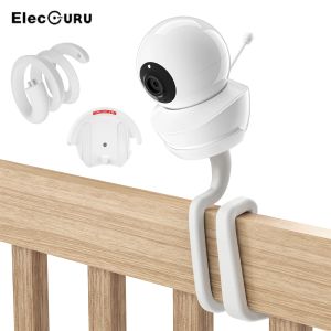 Kameror Flexibel Twist Mount -konsol för Babysense HD S2 V43 Video Baby Monitor Kamera fäster på Crib Cot -hyllor eller möbler