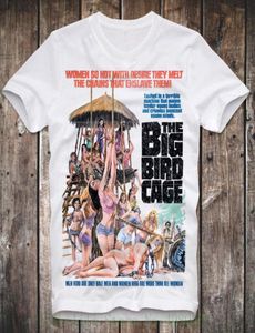 Men039s Tshirts koszula The Big Bird Cage Exploatation B film porno porno vintage pam grier sexy druk men sumen039595225