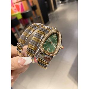 Brand da donna B con logo Stile di lusso Donne Guarda Serpenti Sedutori Owatch Owatch Bracciale Snake Snake a forma di nicchia Classica Gold Shadow Light 2kxa Jibf