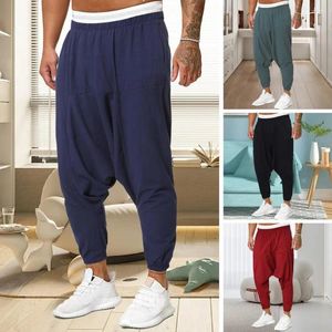 Pantaloni da uomo uomini chic pantaloni rapidi secchi a secco a croce sottile uomo da uomo