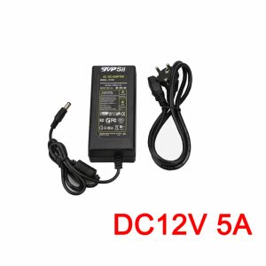 Accessories DC 12V 5A Monitor Power Supply Surveillance Camera Waterproof Power Adapter For Ip Camera /AHD Camera/CCTV Camera