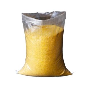 Почтовые рассылки 10 шт. Прочный прозрачный PP Woven Bag Прозрачный PP Woven Sacks Food упаковывать рис.