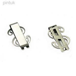 Money Clips Silver Tone Dollar US Seller Dollar Sign Kreditkort Holder Holing Holder CLIP Money Clip Money CLIPE 240408