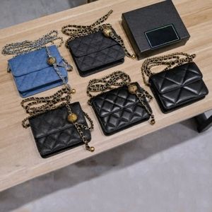 Fashion Card Holders Chain Wallets Shoulder Small Bags Zipper Coin Purse Handbags for luxury women Multi-card wallet cell phone bag designer women shoulder bag