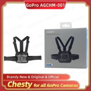 Cameras GoPro Chesty For HERO 11 / 10 / 9 / 8 / 7 / 6 / 5 Black Performance Chest Mount Offcial Original Accessories Wearable Mount ACC
