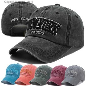Caps de bola Unissex Cotton Wash Hat Vintage