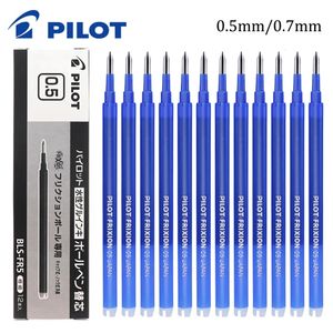 Piloter löschbarer Stift Nachfüllungen/Frixion Stift Nachfüllungen BLS-FR5/BLS FR5 Roller Ball Pen 0,5 mm 12 Stcs/Box Kawaii School Supplies 240320