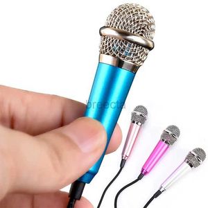 Microfoni Universal 3,5 mm Stereo portatile Studio microfono ktv ktv karaoke per laptop smartphone PC Desktop Handhop Audio Mikrof 240408