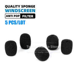 Accessori parabrezza Lavalier Mike clip clip sul microfono a bassatro Sponge per Shure MVL Registrazione iOS Mobile Smartphone MIC SPOAM PERCHIO