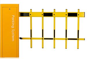 Controle remoto automático telescópica elevando barreira de segurança portão de estacionamento parque de estacionamento parque de lote de portão com braço de boom diy 1-6m