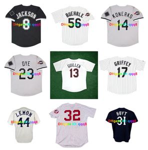 Пол Конерко Фрэнк Томас Кен Гриффи-младший Чикаго 2005 World Series Cooperstown Baseball Jersey Ричи Аллен Марк Бюрле Бо Джексон Билл Мелтон Чет Лимон Size S-4XL