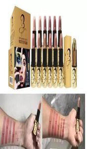 12 PCs, die das niedrigste erste Make -up verkaufen. Neue dauerhafte matte Lippenstift zwölf verschiedene Farben Englisch Name Geschenk239G1407070