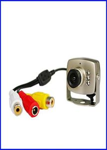 420tvl color cmos mini câmeras 208c13039039 câmera CMOS Night Vision com Audio6pcs IR LEDS36MM LENS4359583