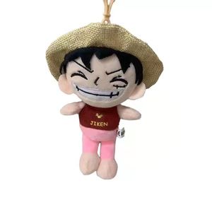 كرتون أنيمي بالجملة 6 أرقام ملء قطن واحد قطعة من لعبة Leffy Plush Pendant Toy Gift