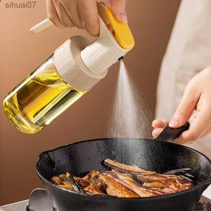 Other Kitchen Dining Bar Glass spray kettle oil spray bottle household spray bottle spray bottle kitchen glass leakproof tank food grade oil spray bottle yq2400408