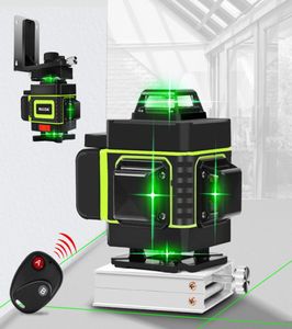 1612 linii Laser Poziomy laserowe Zielona Linia samodzielna 360 pozioma i pionowa Krzyż Super Mocno Orange Laser Level1427685