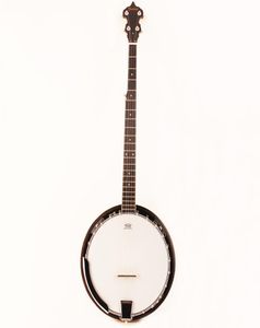 Musoo Brand 5String Banjo med Remo Head Solid Mahogny med Bag3745305