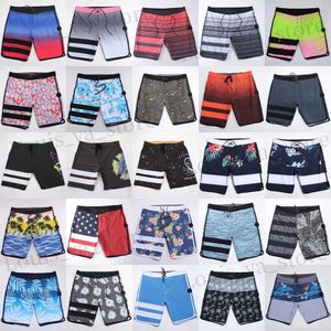 Men's Shorts Brand New Beachshorts Mens Trunks Spandex Waterproof Bermuda Quick-Dry Surf Pants Swim Board Shorts 30/S 32/M 34/L 36/XL T240408