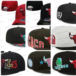 35 kolorów męskie baseball Hats Gorras Bones Classic All Teams Red MN Vintage czarny kamuflaż Chicago „Regulowane czapki do koszykówki Chapeau ścieg Chapeau