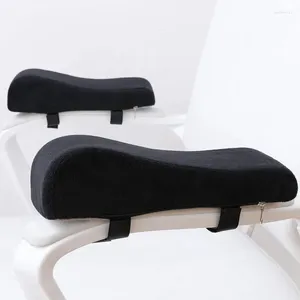 Pillow 2Piece Chair Ergonomic Armrest S Pressure Relief With Memory Foam Pads Of Black Computer Arm