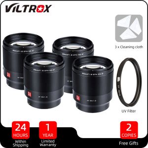 Acessórios Viltrox 85mm F1.8 II Foco Auto Foco Auto Lente de Abertura para Sony E Mount Fuji X Nikon Z Mount Camera Lens