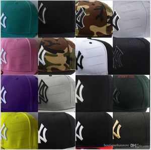 32 Colos Men's Baseball Fitted Hats Casquettes chapeus Navy Blue Special New "York" Light Green Pink Black Grey Color Letter stitched Sport All Team Full Closed Size Caps