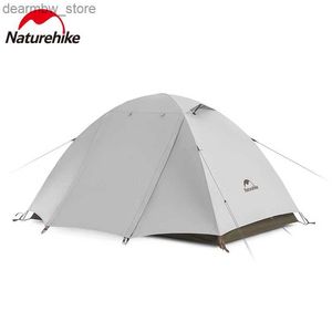 Namioty i schroniska Naturehike 2 3 osoby namiot kempingowy Przenośny ultralekowy namiot wodoodporny na zewnątrz plażowy namiot sunproof namiot plecakowy namiot L48