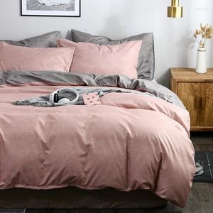 Set di biancheria da letto set di levigatura del modello di consistenza per cuscinetti per copertura del piumone per la pelle della camera da letto