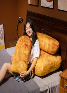 Healing Chicken Nuggets Pillow Plush Toy Baby Toys Kids Toy Long Sleeping Pillow Girl Christmas Gifts for Children Home Decor H1026640570