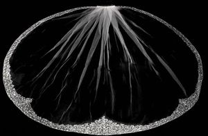 Bling Bling Kristalleri Beyaz Fildişi 1T Gelin Düğün Dövüşleri Dirsek Parçıtlı Gelin Peçe Özelleştirilmiş 5540862