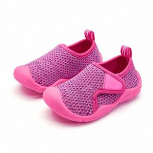 Baobao Sneakers Buty dla dzieci Baby Boys Girls Prewalker Casual Children Runner Trendy Trenare Deep Blue Pink Black Orange Fluoressent Green Buty Rozmiary G5UZ#