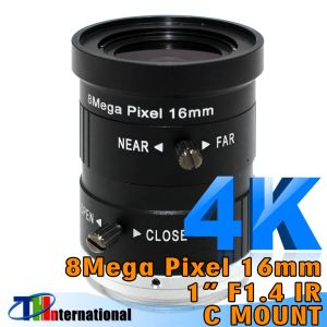 Parti 4K 5MP 8MP 10MP 16mm F1.4 C Monte Professional 1 