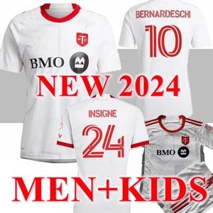 Toronto 24 25 Jerseys de futebol Lukas MacNaughton Kadin Chung Richie Laryea Shane O'Neill Raoul Petretta Auro Mark-Anthony Kaye Kosi Thompson Men Children Child Adult FC FC FC FC FC