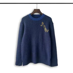 Men's Plus Size Sweaters in autumn / winter acquard knitting machine e Custom jnlarged detail crew neck cotton 7t4g