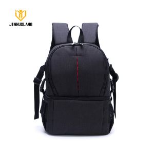 Accessories Jinnuolang Camera Bag Nylon Waterproof Photography Outdoor Wearresistant High End Camera for Fujifilm Nikon Canon Sony Backpack