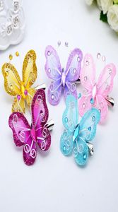 2021 Girls Hair Accessories Cute Butterfly Hairpin Kids Barrette Flower Clip Bow Hairgrip Hairclip for children fAST 971 3372200