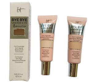 It Cosmetics Bye Bye Under Eye Foundation Cream Cover Eye Dark Circles Full täckning Antiaging Waterproof Concealer 12mlgift6582341