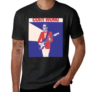 Tanque de tampas masculinas cory wong camiseta em branco camisetas camisetas estampas de animais para meninos