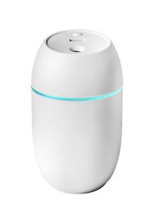 E103 Liten luftfuktare Portable 250 ml Essential Oil Diffuser 2 lägen USB Auto av med LED -lampan för Home Car Mist Maker Face S7557520