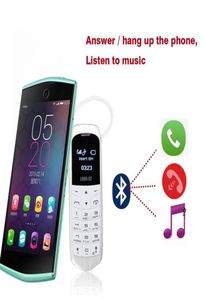 Mini Longcz J8 Magic Voice Cell Phones Bt Dialer Cellphone FM Radio Small Bluetooth 30 fone de ouvido Longo Mobile Pho5493556