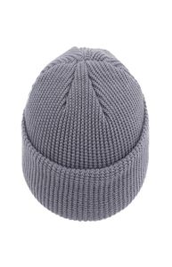 Вязаные шляпы для женщин Skullcap Мужчины шапочка для зимней ретро -ретро -мешковатой мешковой манжеты Docker Fisherman Beanies Шляпы для Men6543127