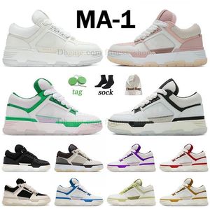 Sneaker MA-1 Casual Shoes Walk Cream Black Mint Green Ma1 Ma2 Red White Amirir Designer Platform Beige Luxury Tennis Brown Man Dhgates Plate-Forme Big Size Us 12 Trainer