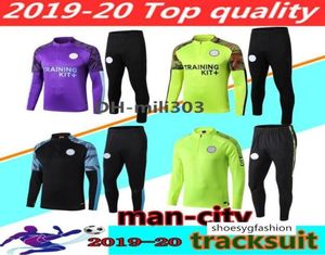 2019 City G Jesus Fußball -Trainingsanzug Mahrez Chandal 19 20 Kun Aguero Kompany Man Fußball Jogging Set 2020 De Bruyne Training Suit 2638420