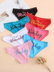 Mutandine femminili 7 pezzi Set Women Werewed Sexy Thangs Briefs Lingerie Wholesale all'ingrosso