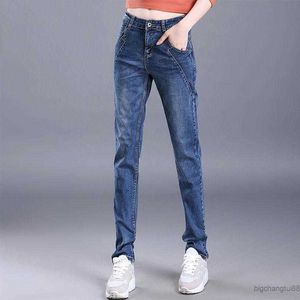 Jeans Korean Modes Baggy Jeans Frau Streetwear Jeanshose für Frauen Y2K High Taille Harem Hosen Freund Jeans Hosen 2022